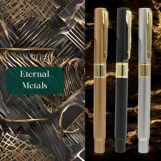 Sapphiria Dikawen Eternal Metals Roller Kalem Sapphiria