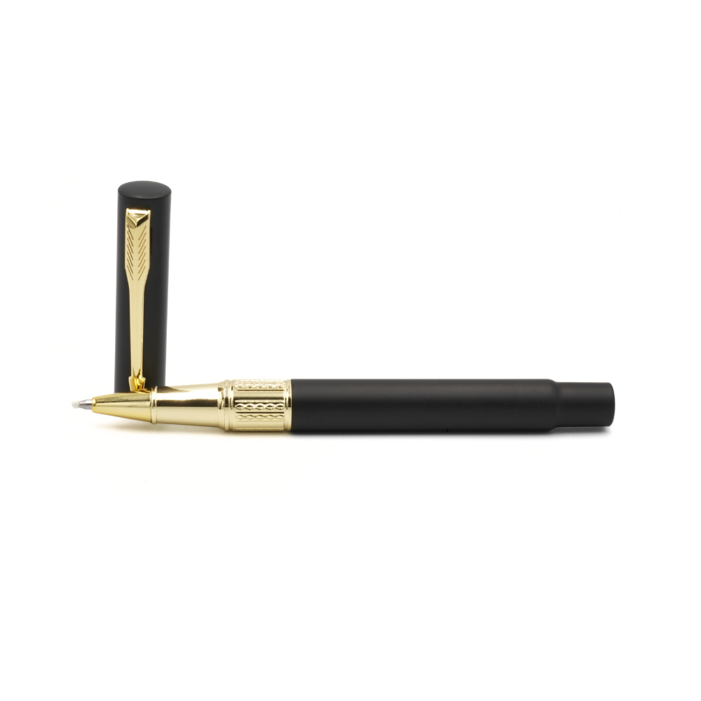 SAPPHIRIA Eternal Metals Roller Pen – Black