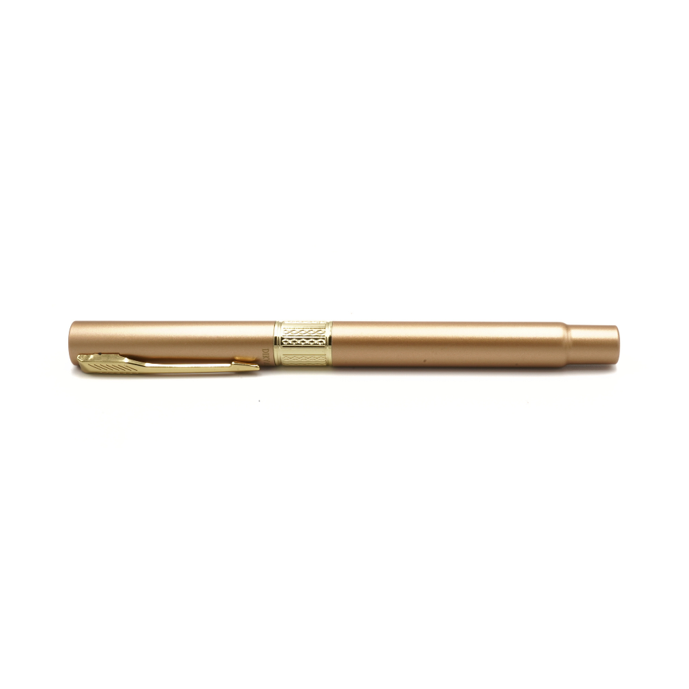 SAPPHIRIA Eternal Metals Roller Pen – Champagne Gold
