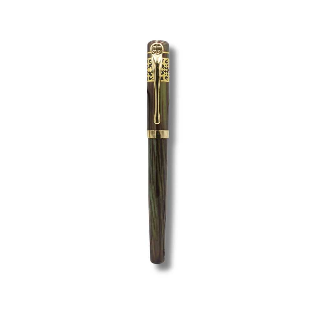 Sapphiria® Yggdrasil Rollerball Pen – Forest Green