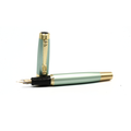 SAPPHIRIA Dragonheart Onyx Fountain Pen – Emerald Green