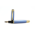 SAPPHIRIA Dragonheart Onyx Fountain Pen – Royal Blue