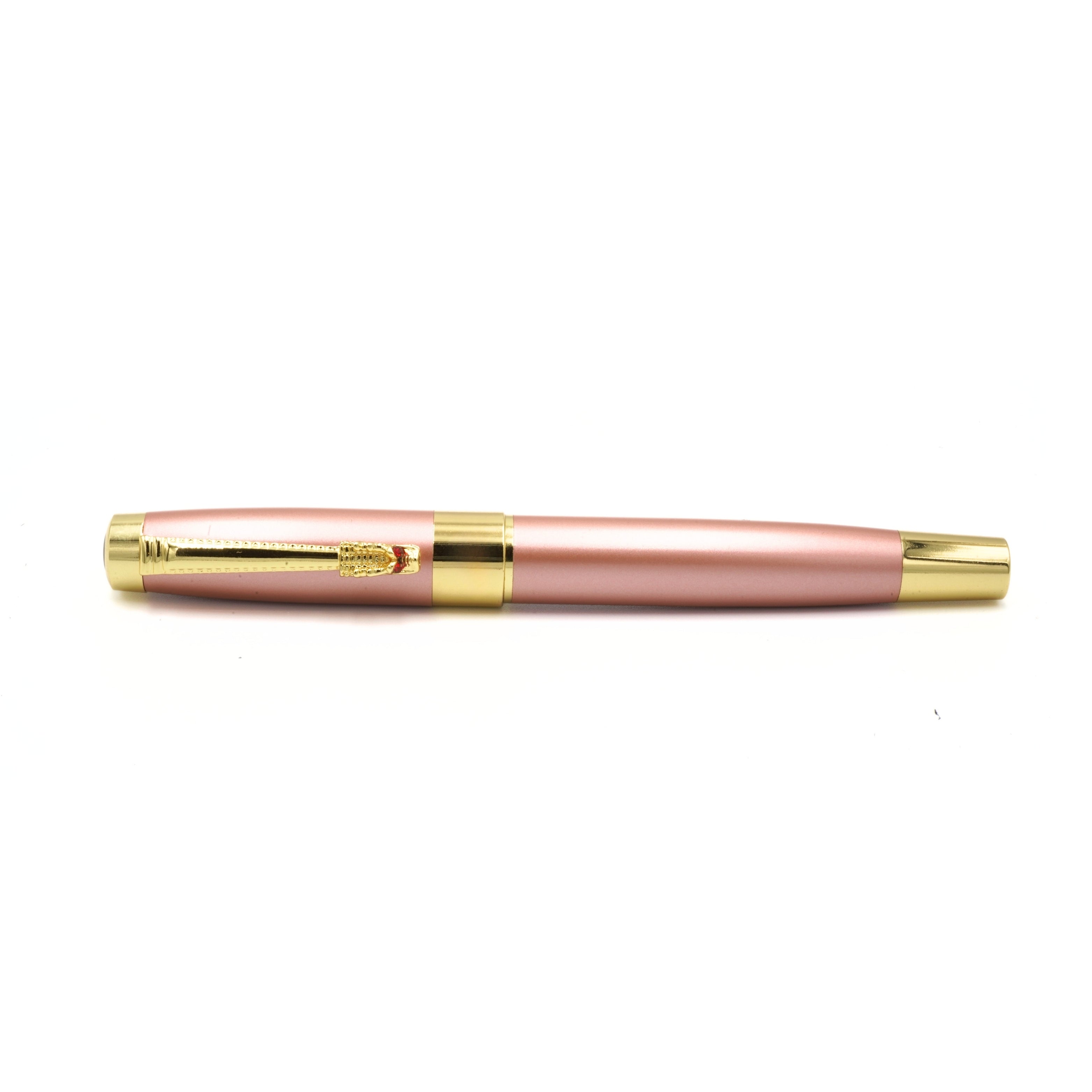 SAPPHIRIA Dragonheart Onyx Fountain Pen – Blush Pink