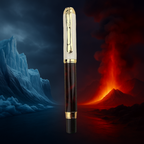 Sapphiria® La Danse du Feu et de la Glace Fountain Pen – Dance of Fire and Ice