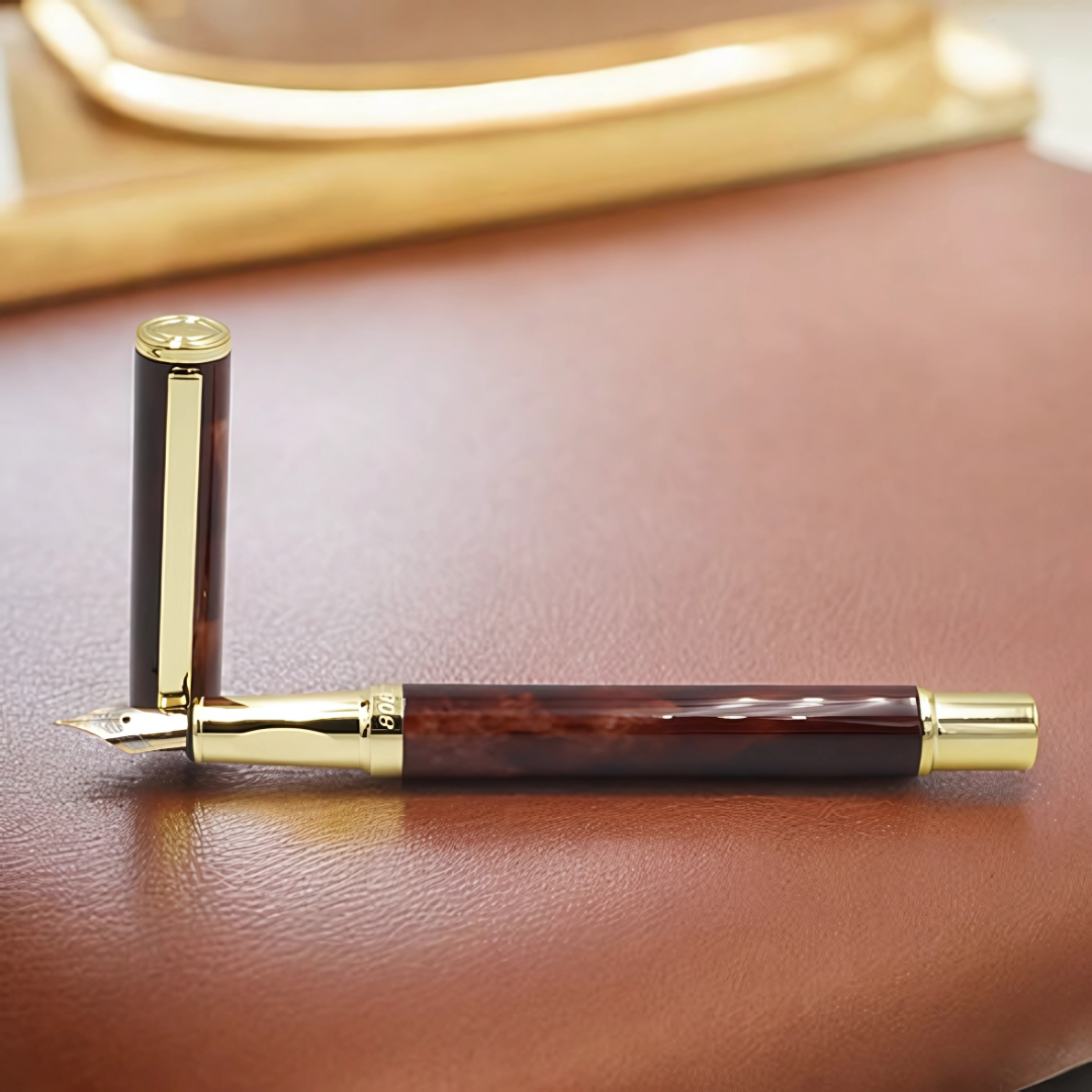 Sapphiria Crimson Orbit Fountain Pen