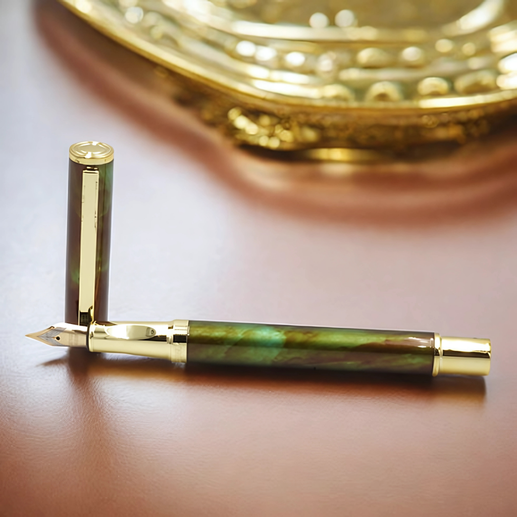 SAPPHIRIA Nebula Verde Fountain Pen