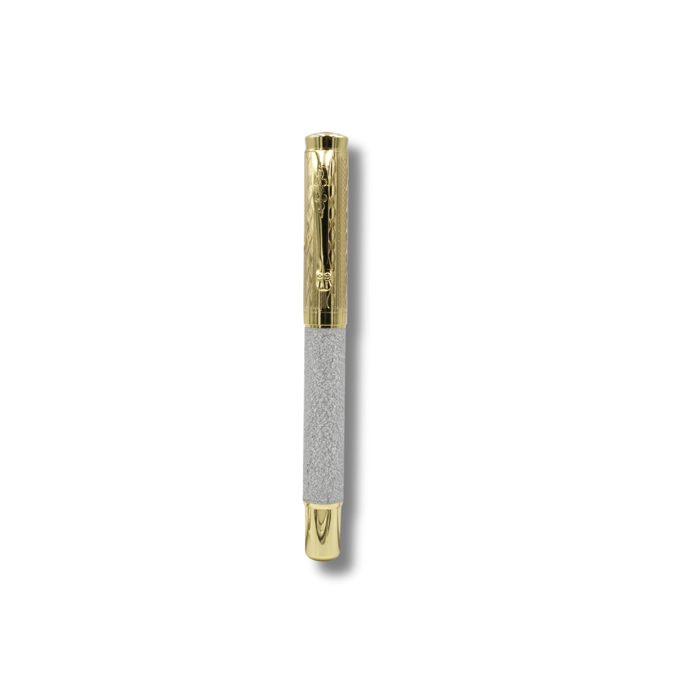 SAPPHIRIA Sphinx Fountain Pen – Silver