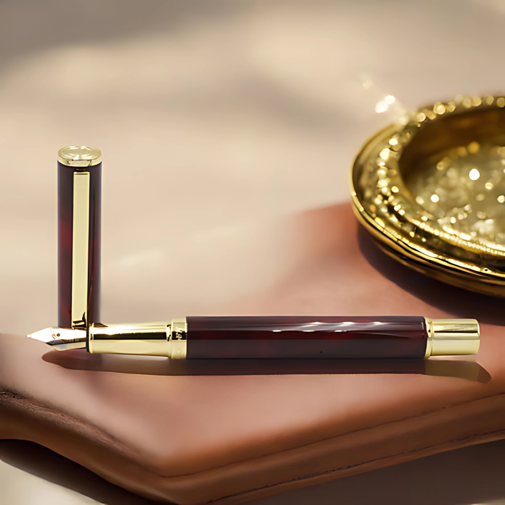 Sapphiria Crimson Orbit Fountain Pen