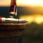 Sapphiria Crimson Orbit Fountain Pen