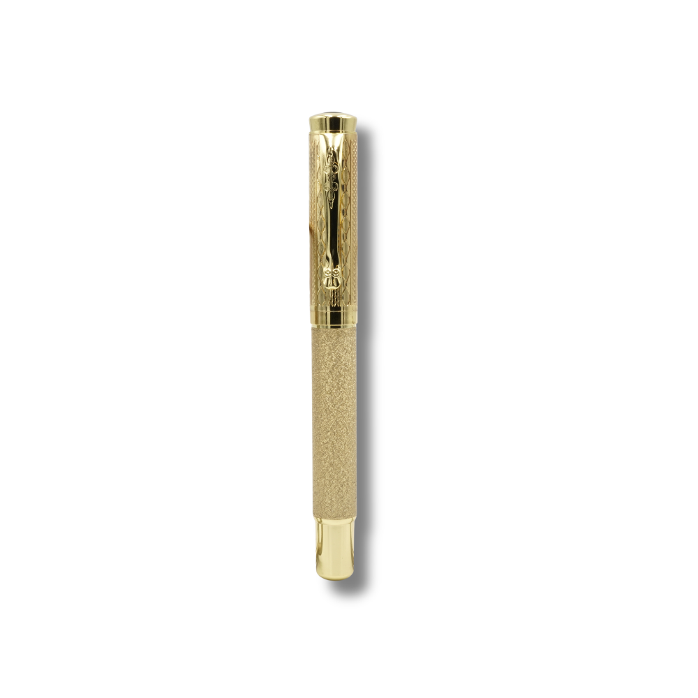 SAPPHIRIA Sphinx Roller Pen – Gold