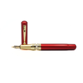 SAPPHIRIA Chrome Edition Fountain Pen – Crimson Red