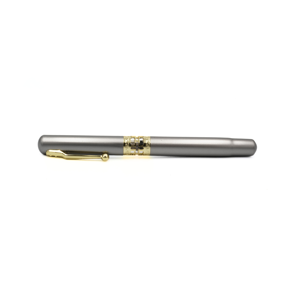 SAPPHIRIA Chrome Edition Fountain Pen – Silver