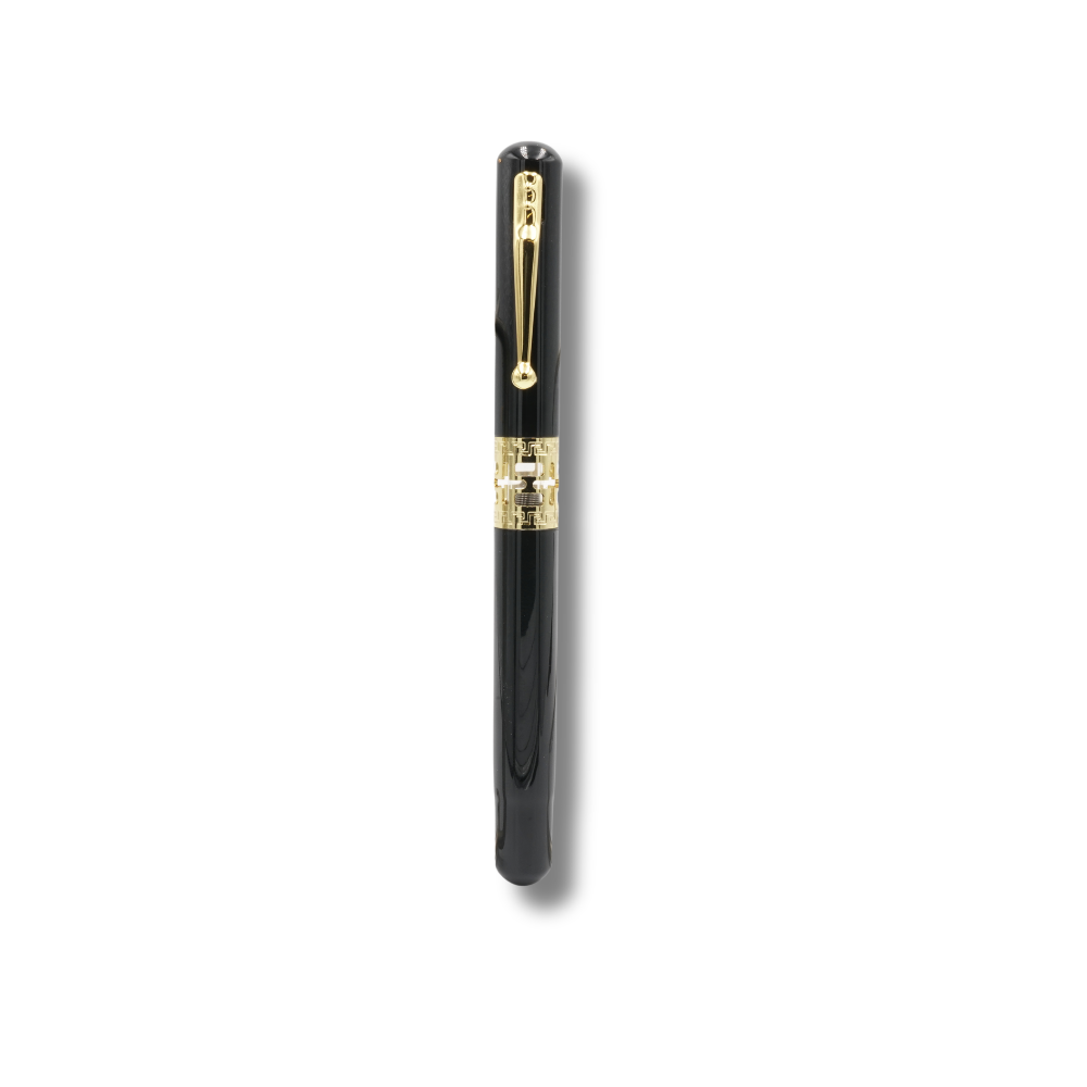 SAPPHIRIA Chrome Edition Fountain Pen – Black