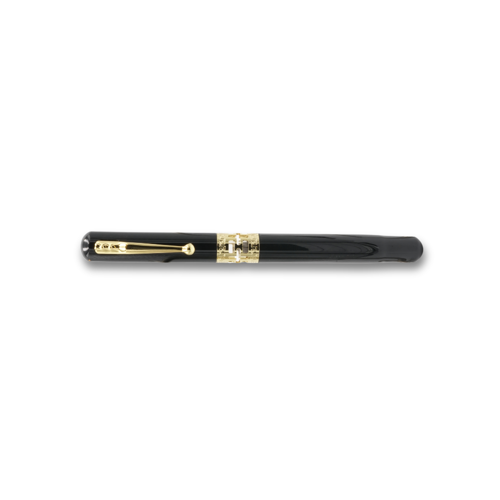 SAPPHIRIA Chrome Edition Fountain Pen – Black