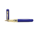 SAPPHIRIA Chrome Edition Fountain Pen – Royal Blue