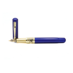 SAPPHIRIA Chrome Edition Fountain Pen – Royal Blue
