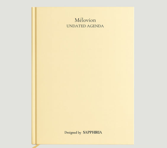 Mélovion Tarihsiz A5 Premium Ajanda- Buttercream