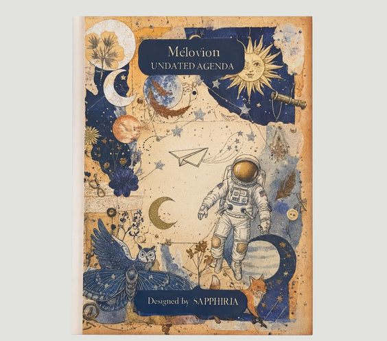 Mélovion Tarihsiz A5 Premium Ajanda-Voyager’s Dream