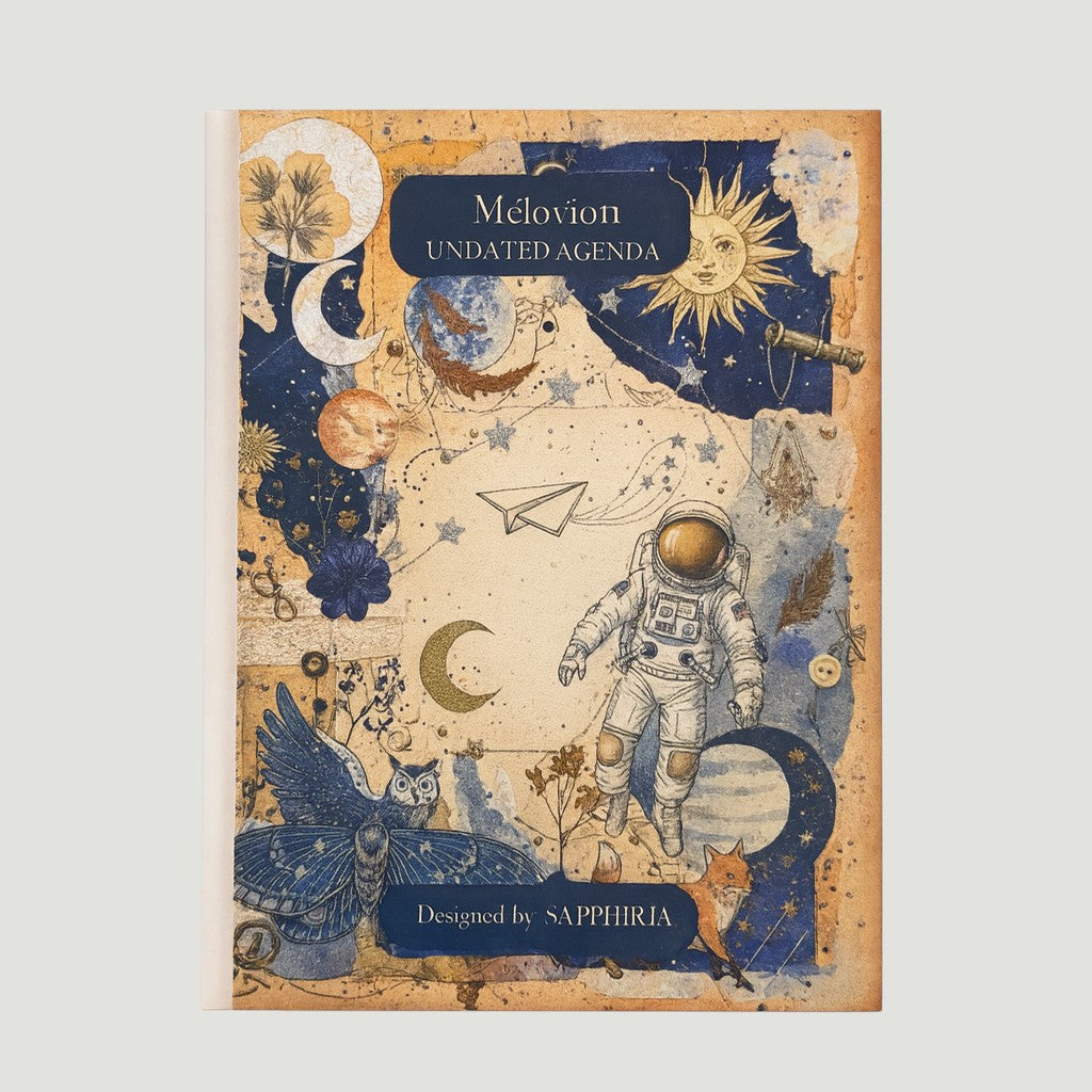 Mélovion Tarihsiz A5 Premium Ajanda-Voyager’s Dream