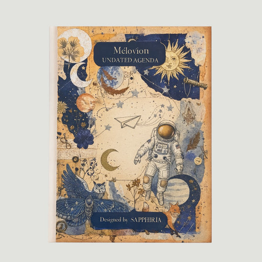 Mélovion Tarihsiz A5 Premium Ajanda-Voyager’s Dream