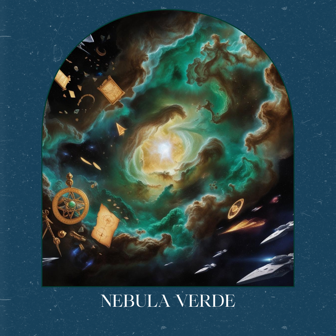 SAPPHIRIA Nebula Verde Fountain Pen