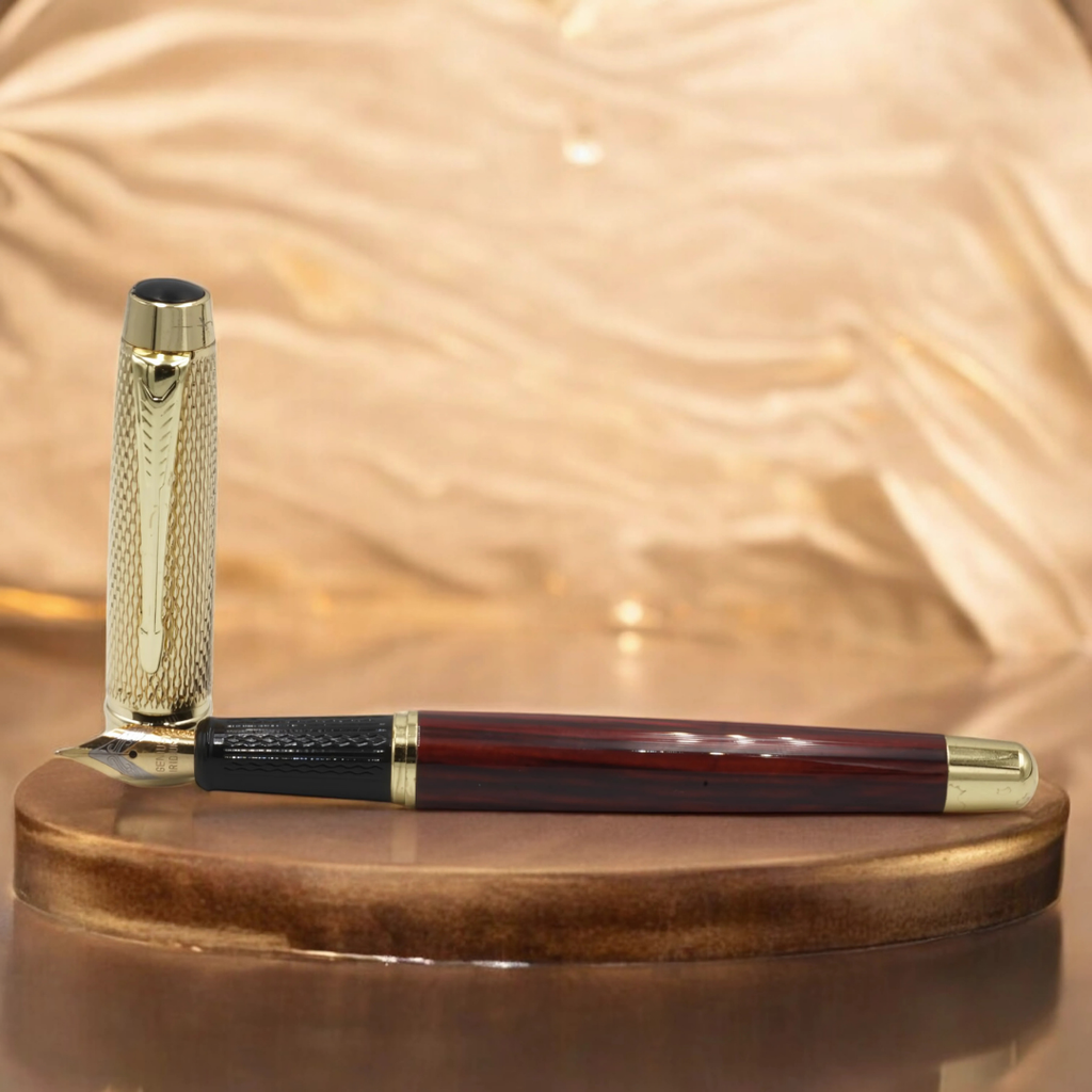 Sapphiria Aurora Timber Fountain Pen