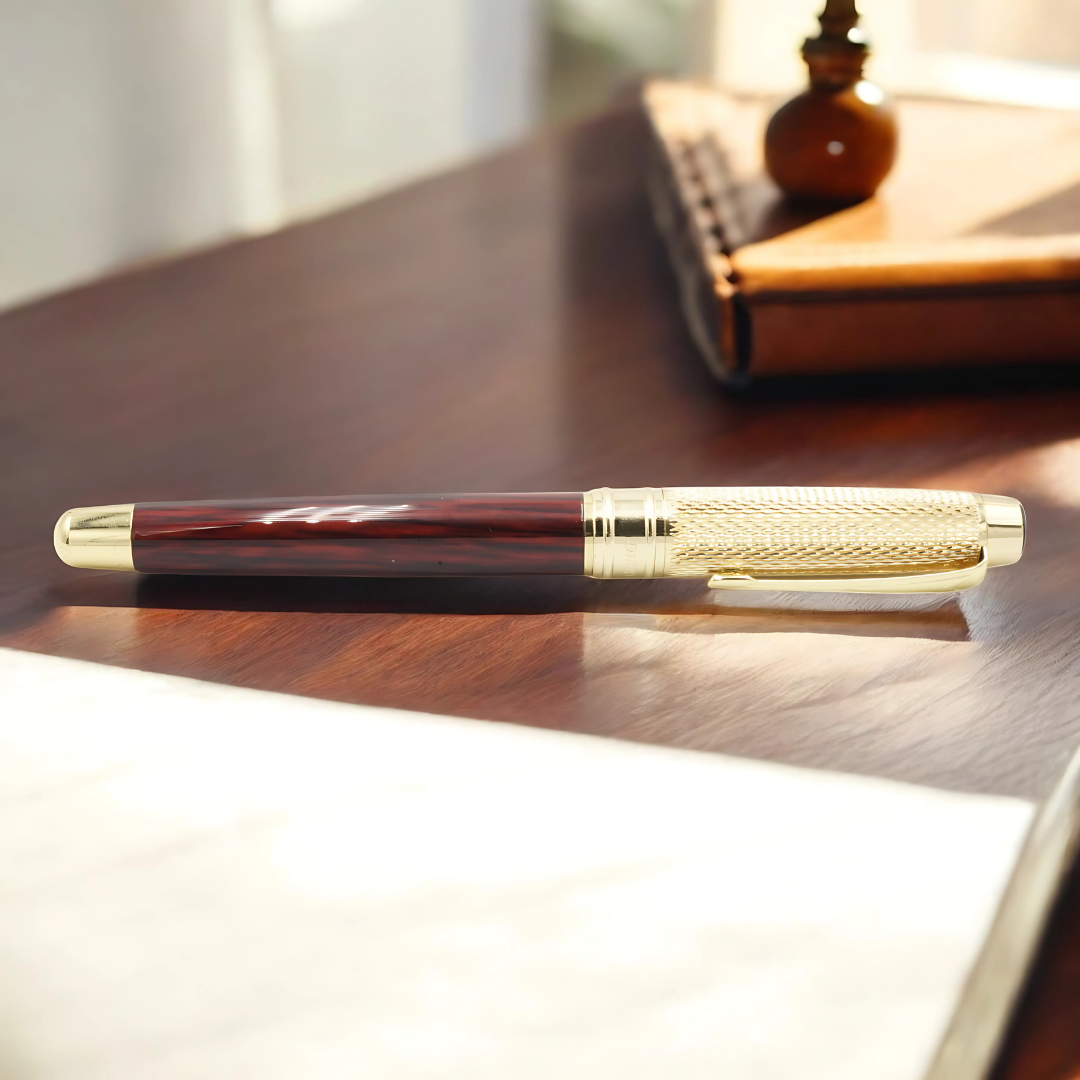 Sapphiria Aurora Timber Fountain Pen