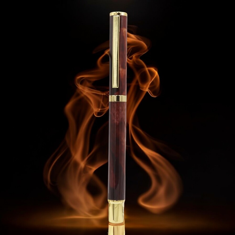 Sapphiria Crimson Orbit Roller Pen