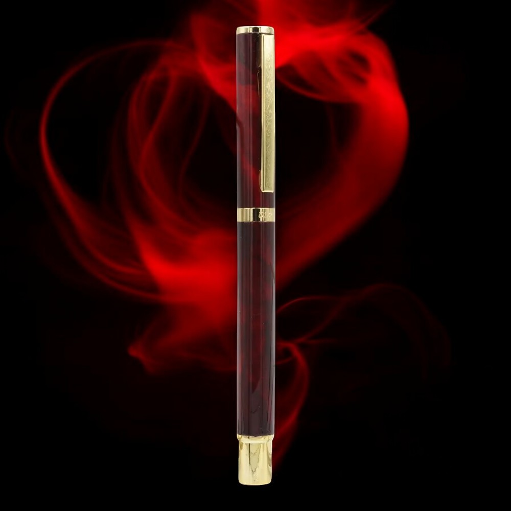 Sapphiria Crimson Orbit Roller Pen