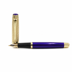 SAPPHIRIA Celestial Elegance Fountain Pen – Royal Blue